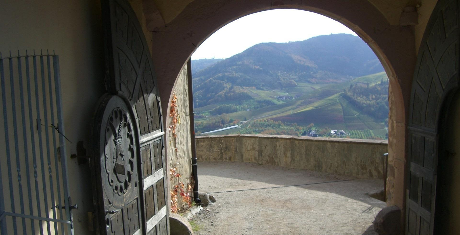 Open door to path ahead